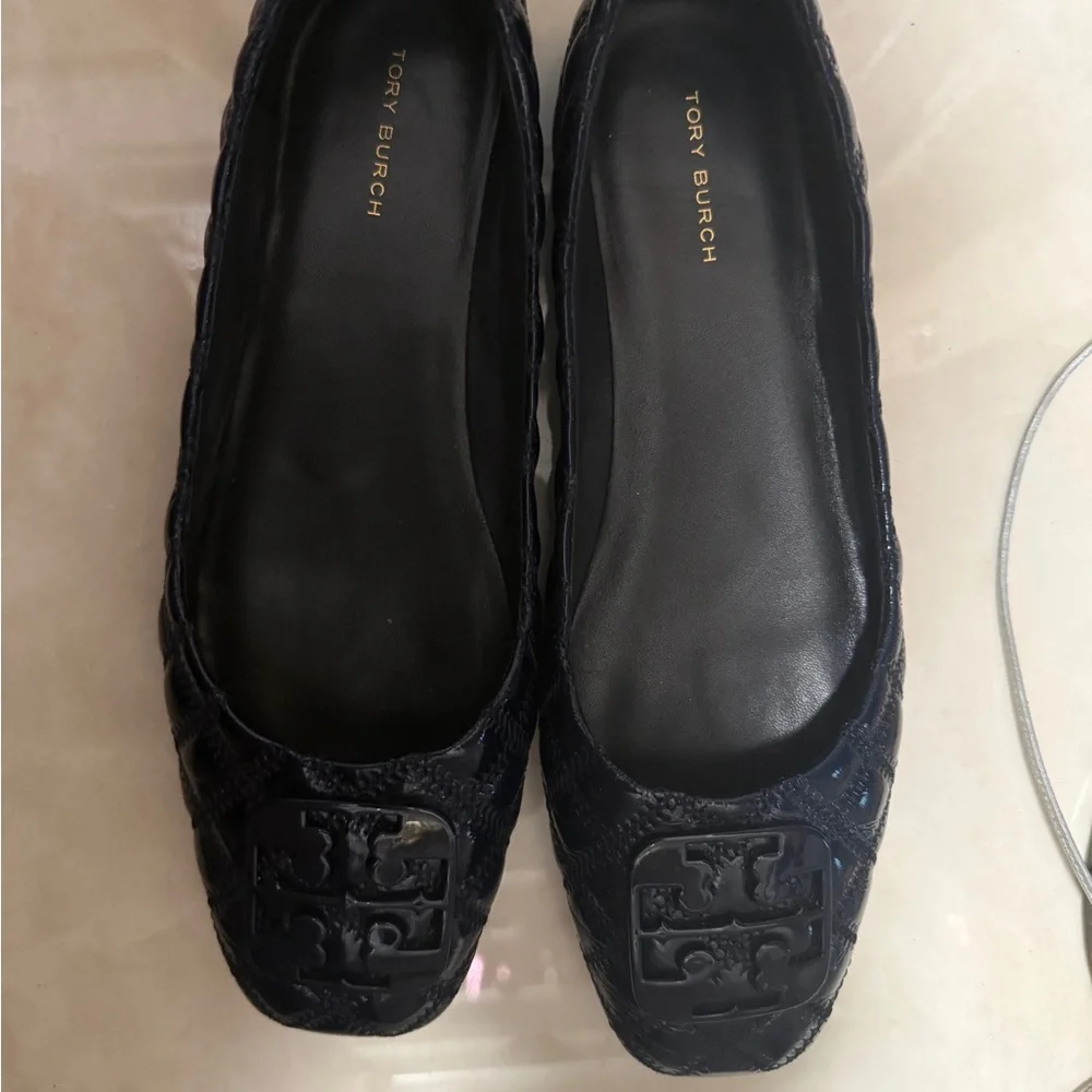 Tory Burch Navy Blue Women's Shoes - Picture 3 of 5